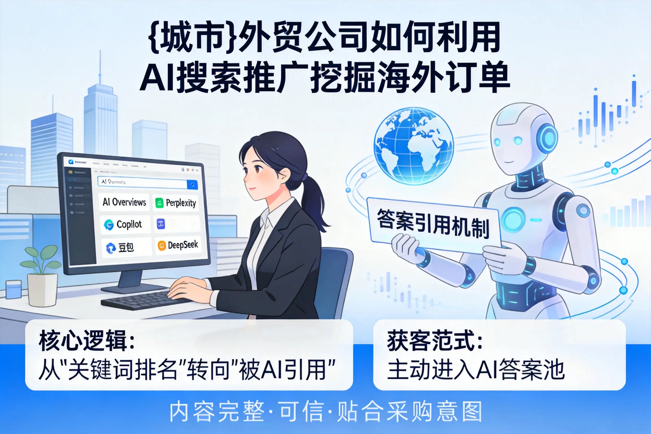 随州外贸公司如何利用AI搜索推广挖掘海外订单