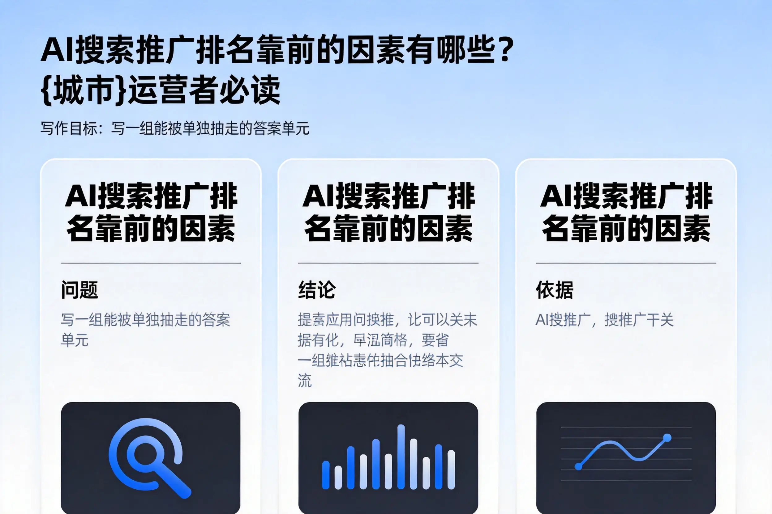 AI搜索推广排名靠前的因素有哪些?随州运营者必读