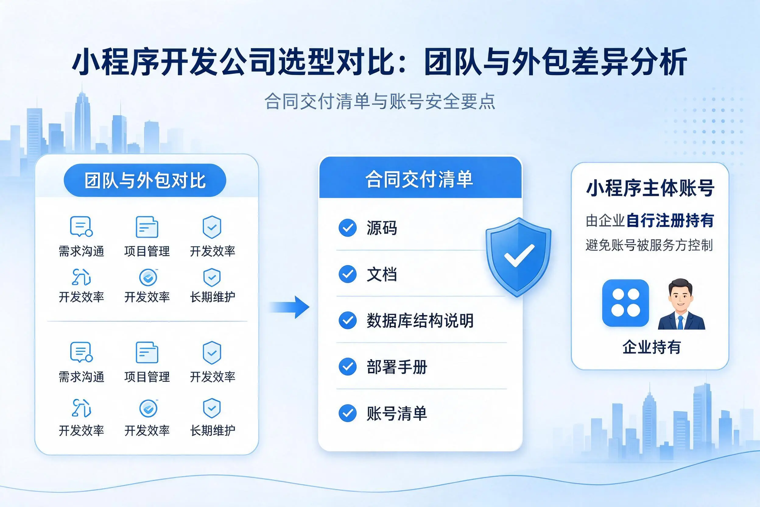 随州小程序开发公司选型对比:团队与外包差异分析