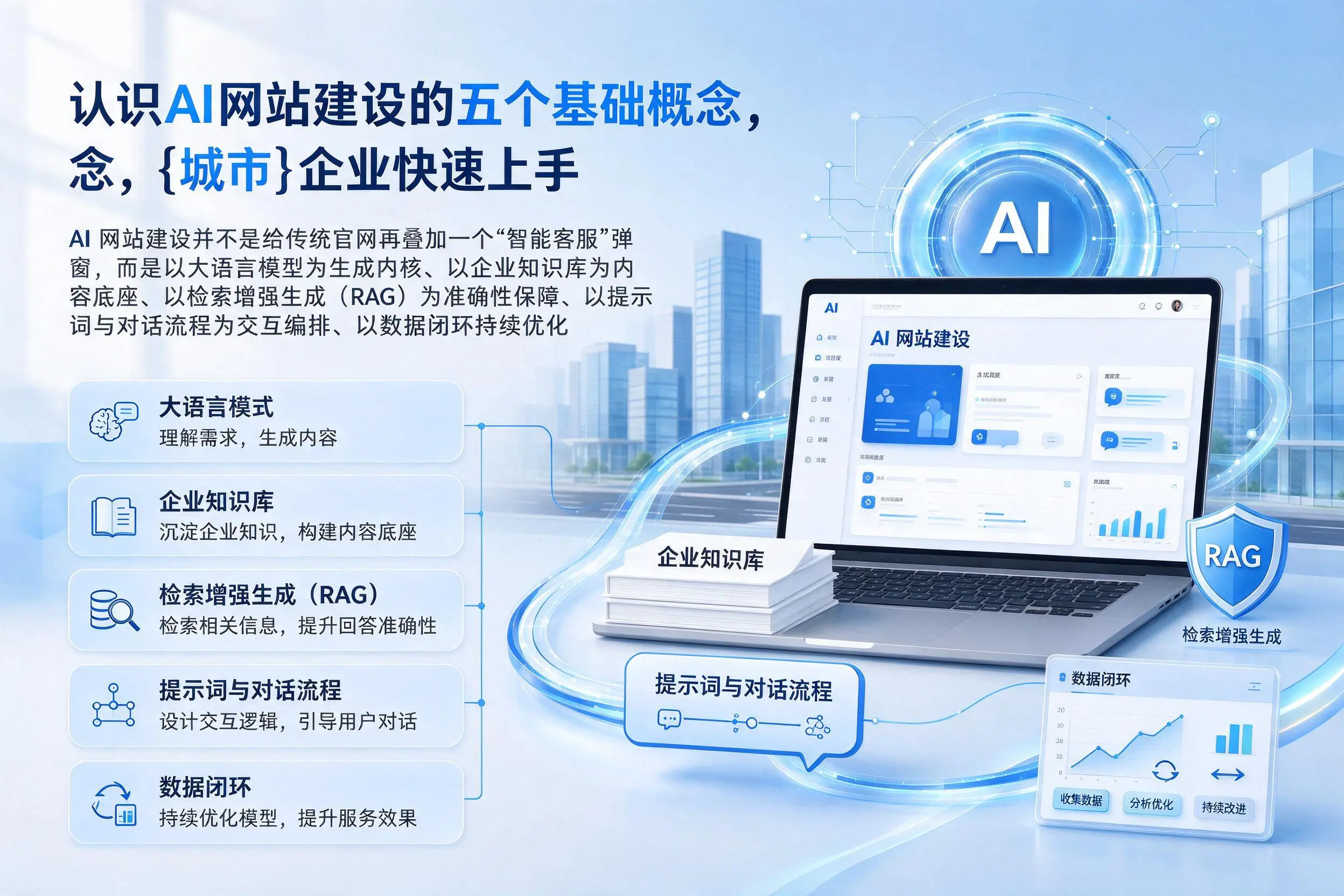 认识AI网站建设的五个基础概念,随州企业快速上手