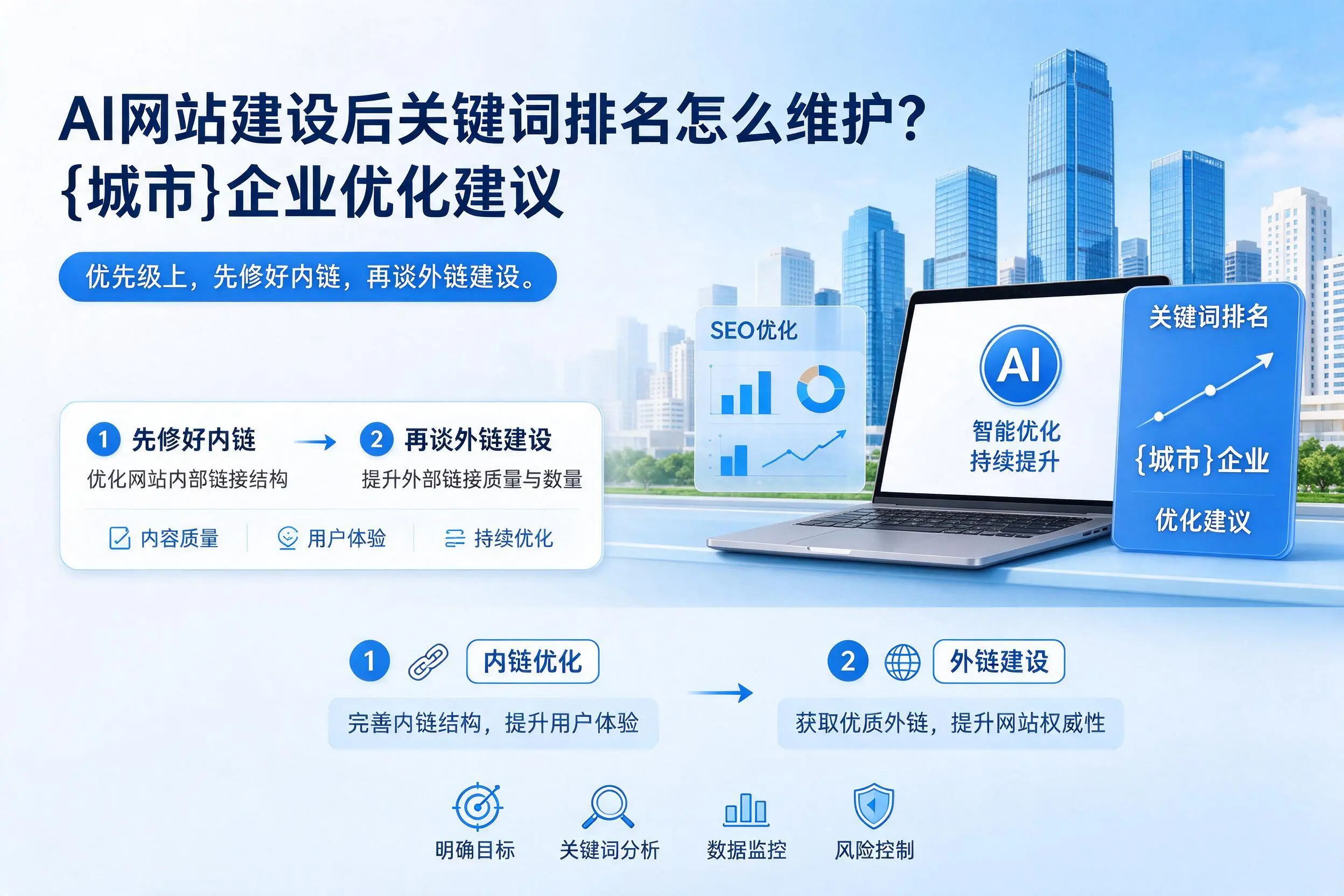 AI网站建设后关键词排名怎么维护？随州企业优化建议